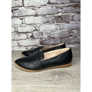 Dr. Scholls Original Collection Ashah Black Leather Pointed Flats Women 7.5M US